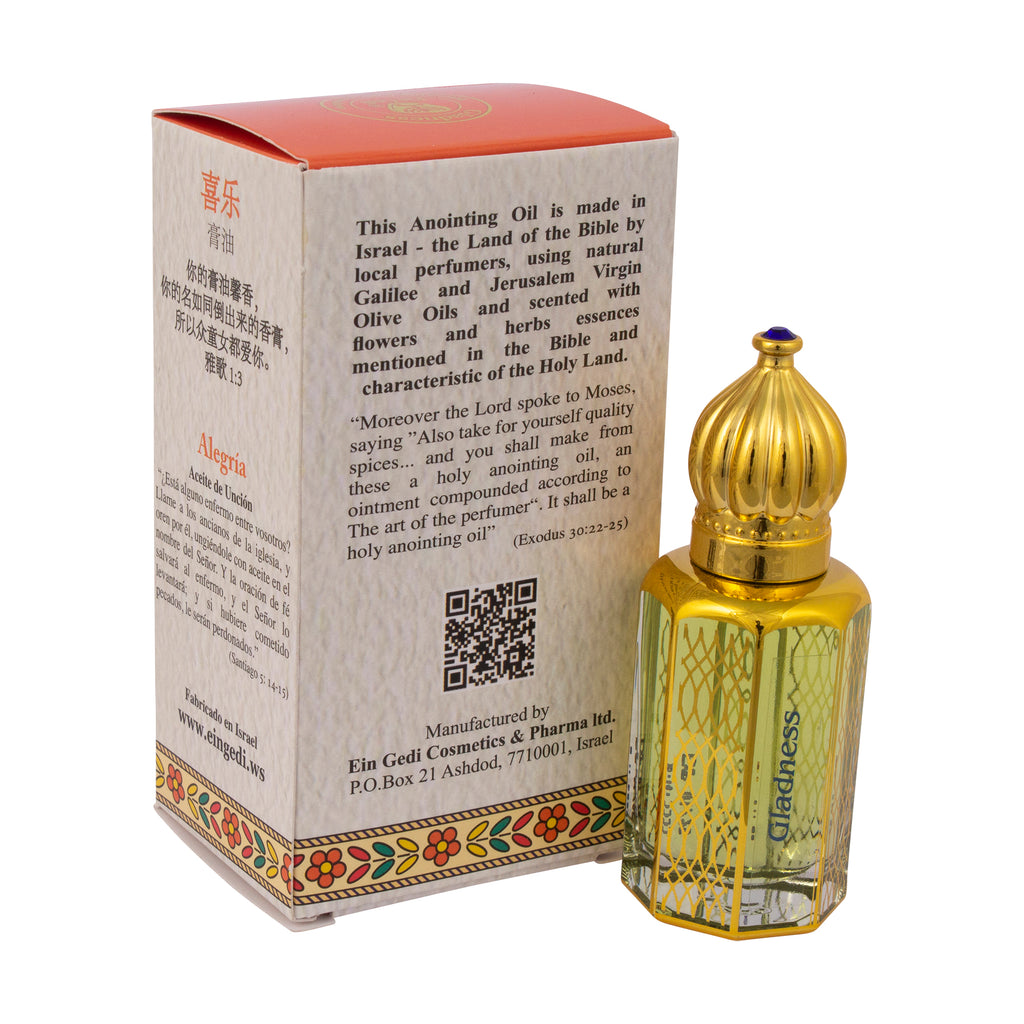 Consecrated Aromatic Anointing Oil by Ein Gedi Gladness Holy Aromatic Prayer Bible-4