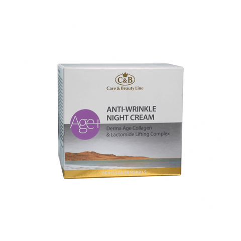Derma Age Collagen Anti Wrinkle Cream Night Facial Dead Sea C&B 1.7fl.oz/50 ml-1
