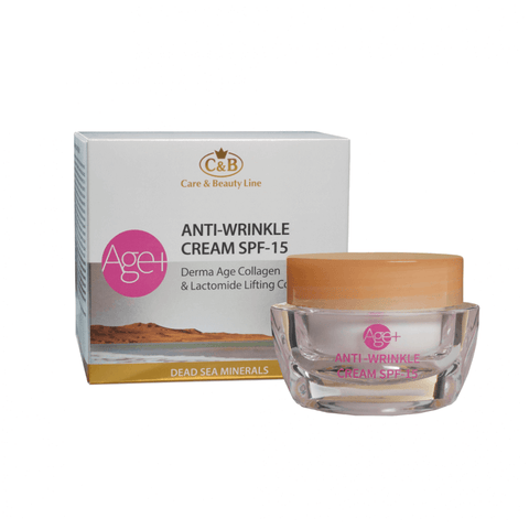 Derma Age Collagen Anti Wrinkle Cream Spf15 Facial Dead Sea C&B 50 ml