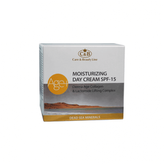 Derma Age Collagen Moiturizing Day Cream Spf15 Facial Dead Sea C&B 1.7fl.oz/50ml