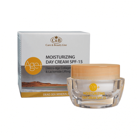 Derma Age Collagen Moiturizing Day Cream Spf15 Facial Dead Sea C&B 1.7fl.oz/50ml
