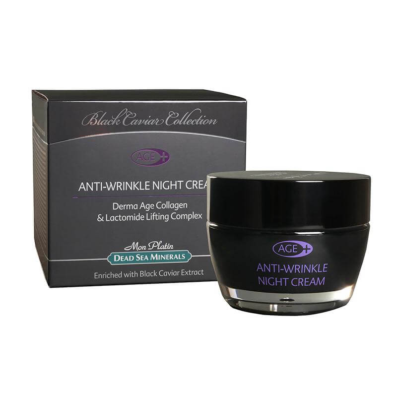 Anti-Wrinkle Night Cream Derma-Age Black Caviar DSM Mon Platin 1,7 fl.oz (50 ml)