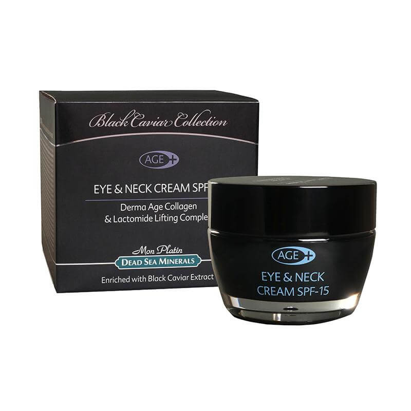 Eye & Neck Cream Derma-Age Plus SPF-15 Black Caviar DSM Mon Platin 1,7 fl.oz (50 ml)