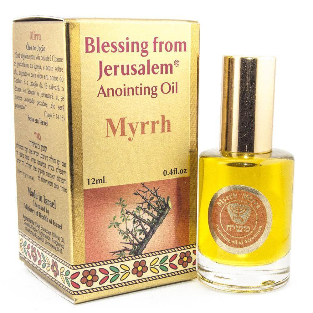 Concentrate Anointing Oil Myrrh Biblical Spices Holy Land 0,4 fl.oz/12ml