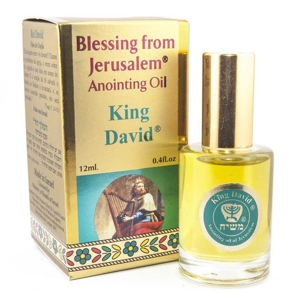 Anointing Oil King David by Ein Gedi Blessed in Jerusalem from Holy Land 0,4 fl.oz/12ml
