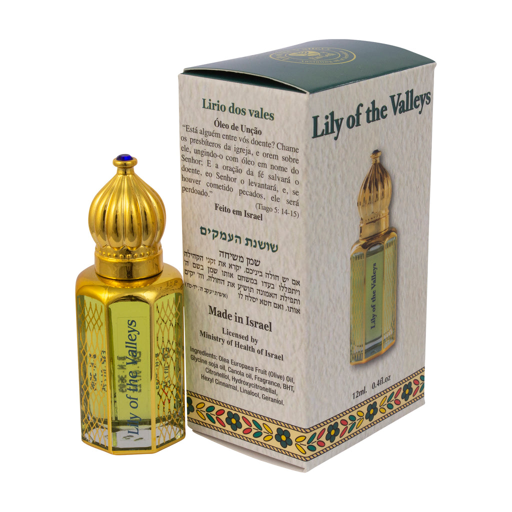 Lily of the Valleys Anointing Oil by Ein Gedi Aromatic Prayer Consecrated Bible from Holy Land-3