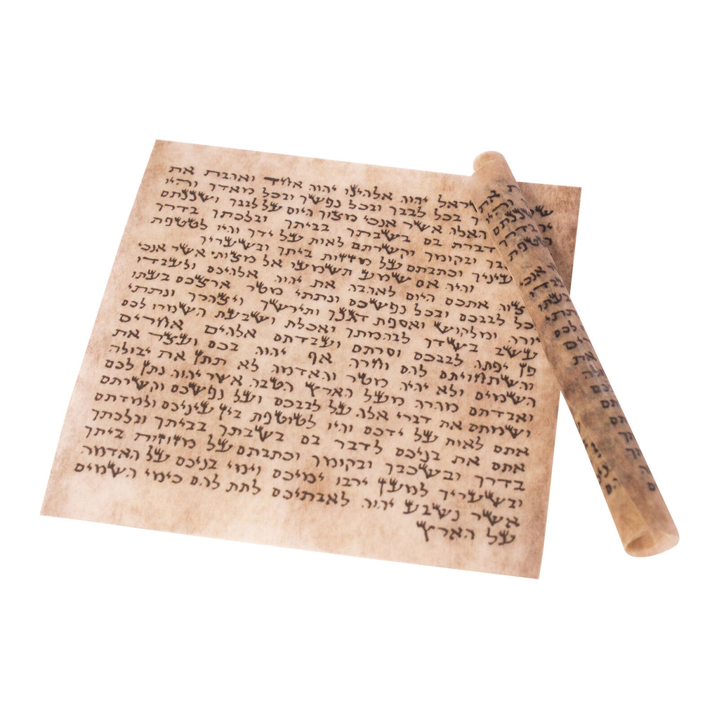 Lot of 100pcs 4" Scrolls KlafMezuzah Case Sacred Jewish Parchment Paper Printed-2