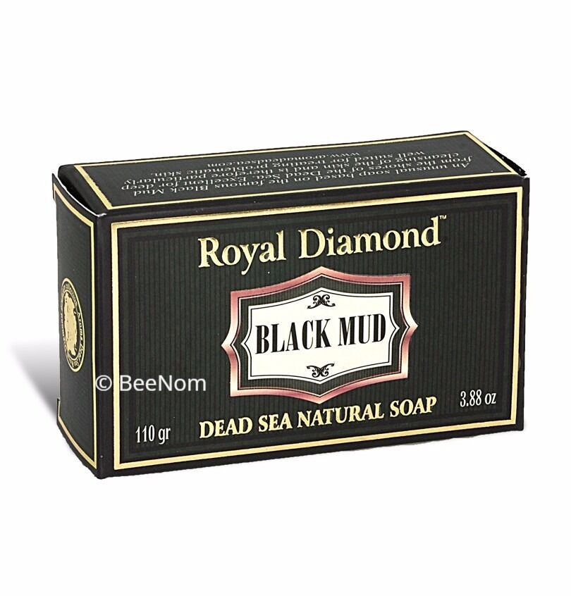 Natural Soap with Black Mud, Palm Oil and Minerals Aroma Dead Sea 3.88oz/110gr-2