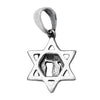 Image of Pendant - Silver 925 Jewish Magen David Pendant Necklace Star Of David Hand Made 0.5"