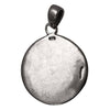 Image of Pendant - Silver 925 Jewish Magen David Pendant Necklace Star Of David Judaica Ø 0.75"