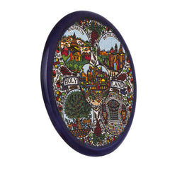 Armenian Ceramic Decorative Plate Holy Land (11.42