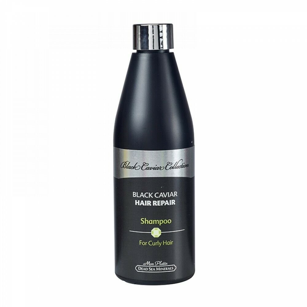Hair Repair Shampoo for Curly Hair with Black Caviar DSM Mon Platin 13,52 fl.oz (400 ml)