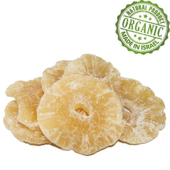 Organic Dried Candied Pineapple