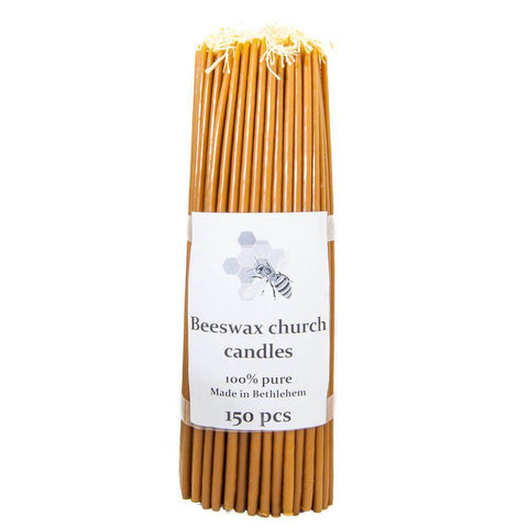 100% Pure Beeswax Candles Church & Home from Bethlehem