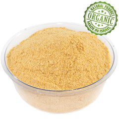 Organic Spice Powder Ground FenugreekOrganic Spice Fenugreek Powder Shamballa Helba Herbs Israel Seasoning 100-1900 gr