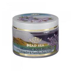 Aromatic Body Peeling Lavender & Vanilla Patchouli Dead Sea Minerals C&B 350ml