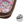 Image of Amulet of Wealth Wallet Rat on a Coin Silver 925 Tiny Purse Rat Money 0.5"