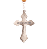Image of Hand Made Rosary Beads Olive Wood w/ Сrucifixion Bethlehem Holy Land-4