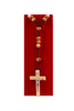 Image of Catholic Rosary Beads Olive Wood Сrucifixion Handmade Necklace Bethlehem -3