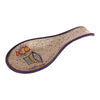 Image of Spoon-Shaped Armenian Ceramic Bowl Tabgha Décor Loaves and Fish Bread-1