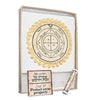 Image of Seal of Protect Owns Property King Solomon's 30th Seal Jerusalem Stone Home Decor 3,8"