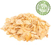 Image of Organic Spice Dehydrated Garlic Flakes Dry Slice Dried Garlic Kosher Pure Israel 100-1900 gr
