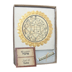 Seal of Love King Solomon's 43rd Seal Jerusalem Stone Home Decor 3.8
