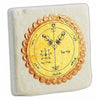 Image of Seal of Wealth & Honor King Solomon's 4th Seal Jerusalem Stone Home Decor 8.3"