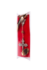 Image of Hand Made Rosary Beads Olive Wood w/ Сrucifixion Bethlehem Holy Land-5