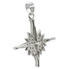 Image of Pendant Christmas Star of Bethlehem 925 Sterling Silver Jewelry (19" Chain FREE)