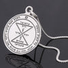 Image of Matching Seal Pentacle of King Solomon Pendant Amulet from Silver 925 - Holy Land Store