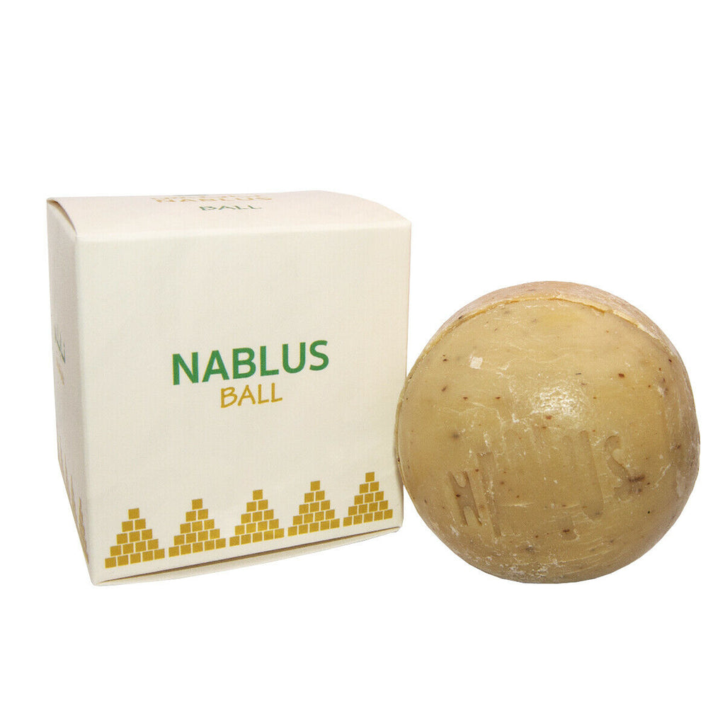 Palestine 100% Natural Organic Olive Oil Soap Ball Nablus Hand Made 4.2oz/120 gr