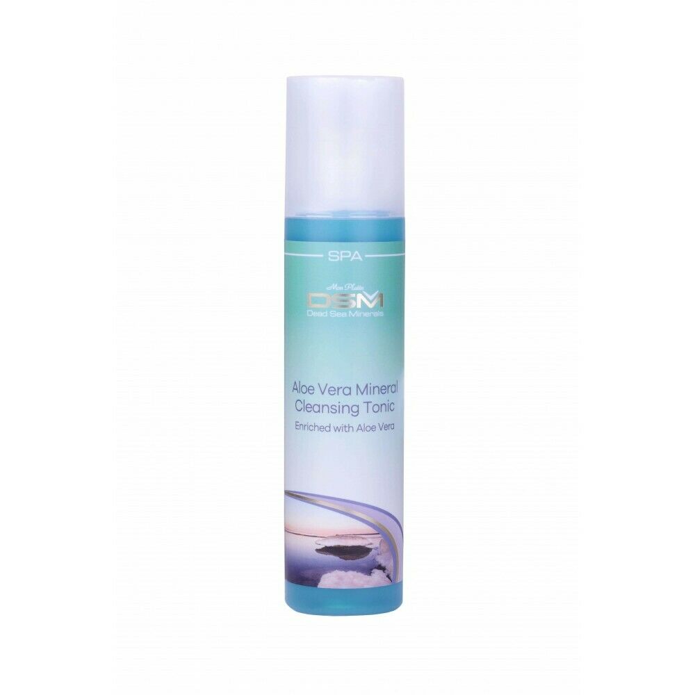 Face cleansing tonic for dry skin with Aloe Vera by Dead Sea Minerals