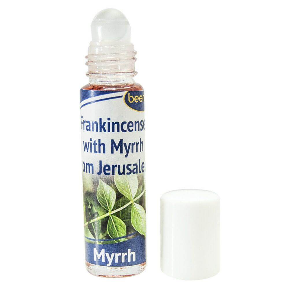 Blessed Scented Frankincense & Myrrh Anointing Oil Jerusalem 0,34 fl.oz (10 ml)