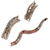 Image of silver plated shofar