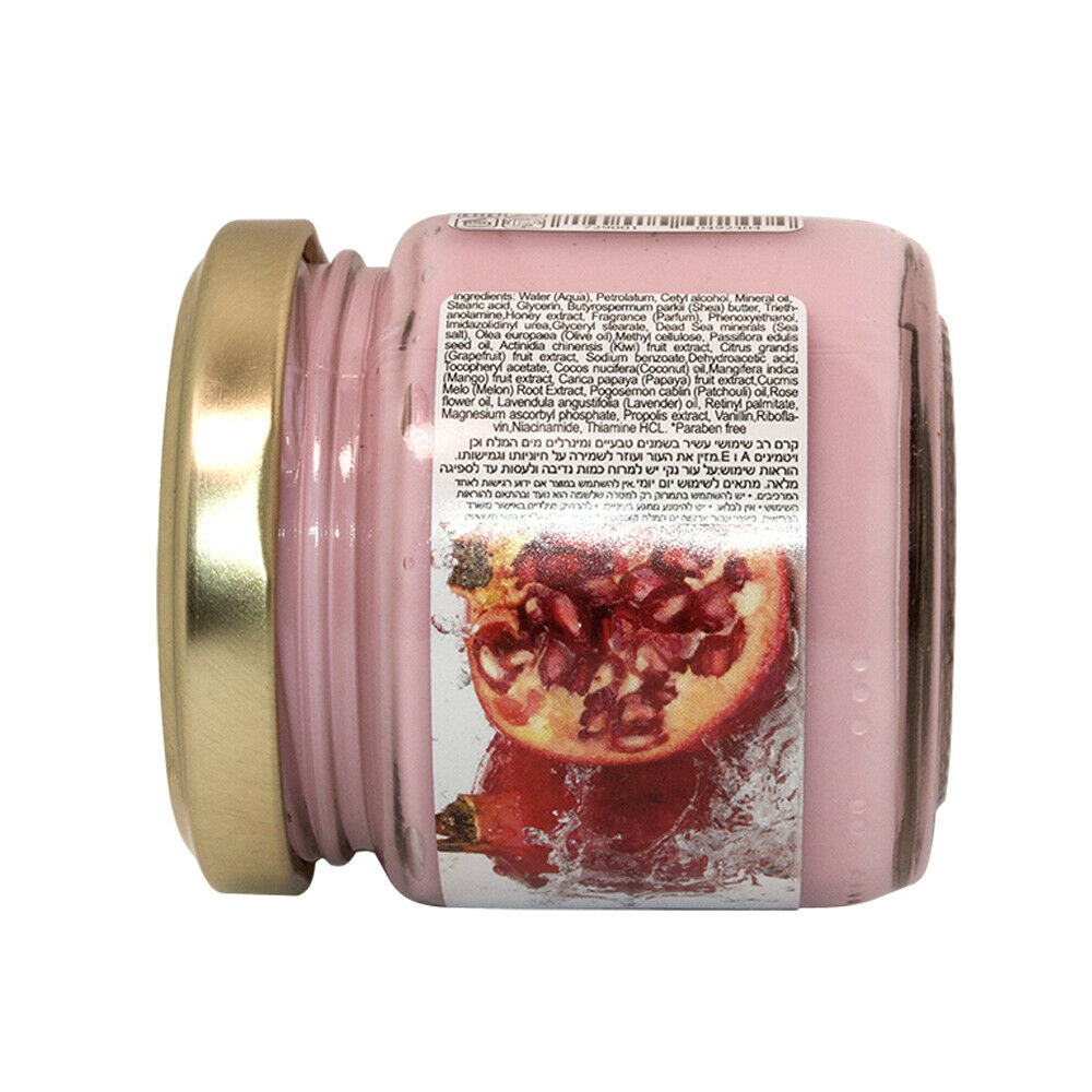 Multi Use Pomegranate Moisturizer Cream Aroma Dead Sea Minerals 3,38 fl. oz (100 ml)